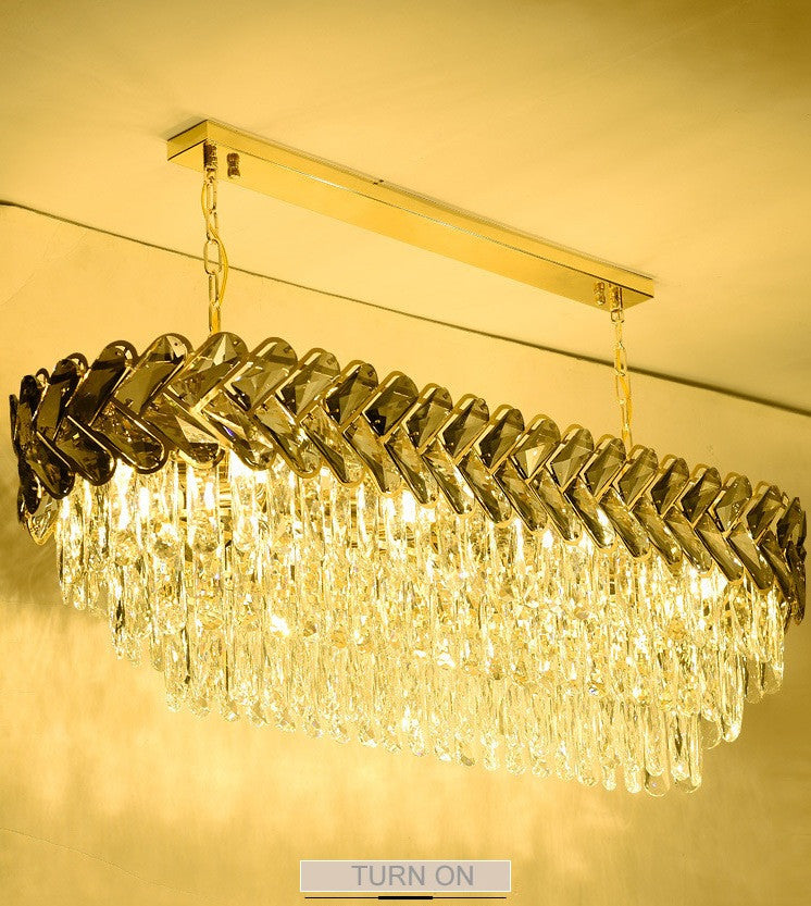 MIRODEMIÂ® Fluelen | Colourful Rainbow Glass Ball Chandelier, L31.5", Dimmable, Cool Light