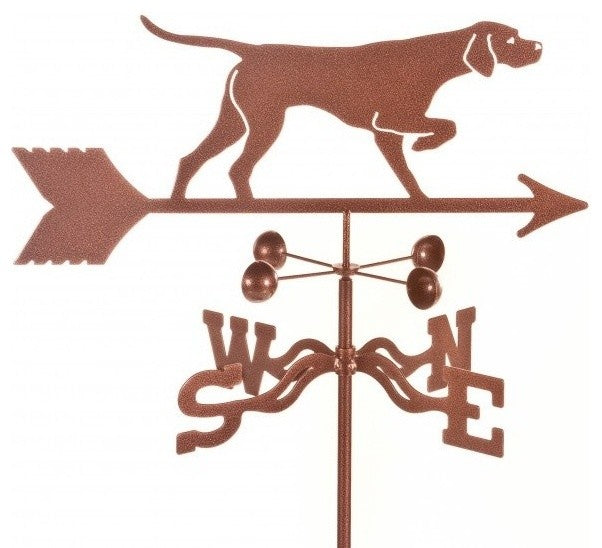 Pointer Weathervane With 4 Sided Mount
