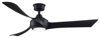Fanimation Wrap Custom-KIT-56-LK Wrap Custom 56" 3 Blade Indoor / - Black
