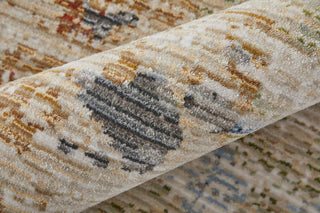 Maxin R39NU Modern/Casual/Industrial Rug, Ivory/Multi, 9'0"x12'8"