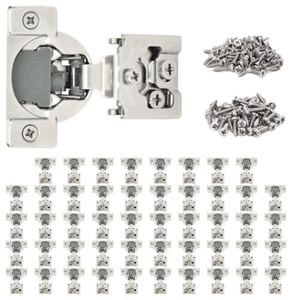 Nuk3y Overlay Soft Close Cabinet Hinge 105 Degree, 3/4" Overlay  50 pack