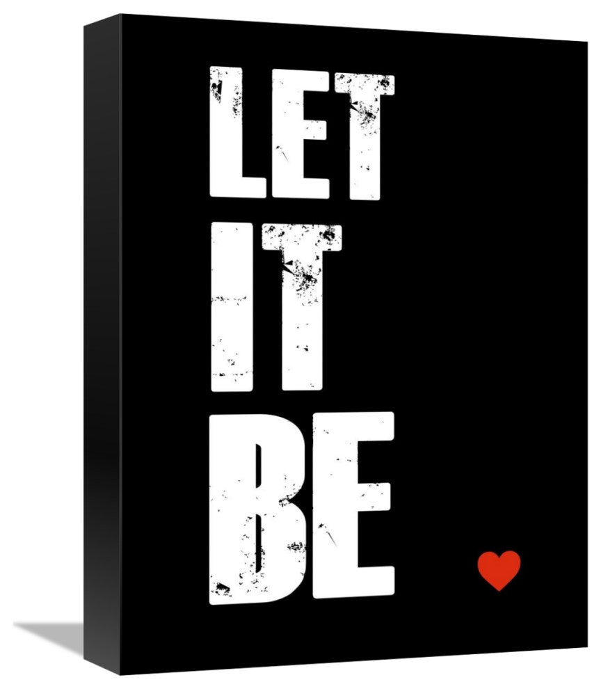 "Let It Be" Poster Fine Art Print