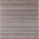 Ahgly Company Indoor Square Mid-Century Modern Area Rugs, 5' Square