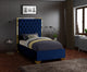 Lana Velvet Bed, Navy, Twin