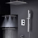Fontana Sierra Chrome 20 Inch Rainfall Shower Set