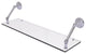 Prestige Monte Carlo 30" Floating Glass Shelf, Polished Chrome