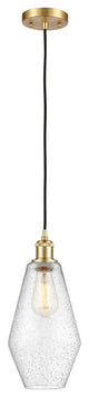 Innovations 516-1P-SG-G654-7 1-Light Mini Pendant, Satin Gold