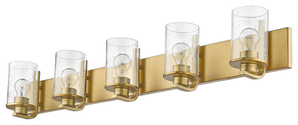 Z-Lite 492-5V Beckett 5 Light 42"W Bathroom Vanity Light - Chrome