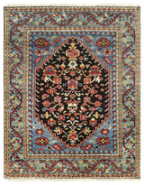 EORC Green Hand Knotted Wool Knot Rug, 8'10x12'