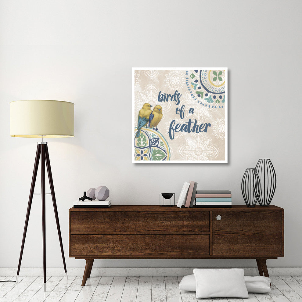 "Fly Away V" Digital Paper Print by Janelle Penner, 38"x38"