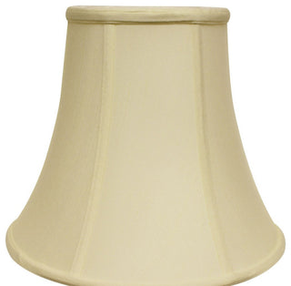 16" Ivory Premium Bell Monay Shantung Lampshade