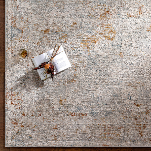 Carmel CRL-2307 Rug, Orange, 9'x12'