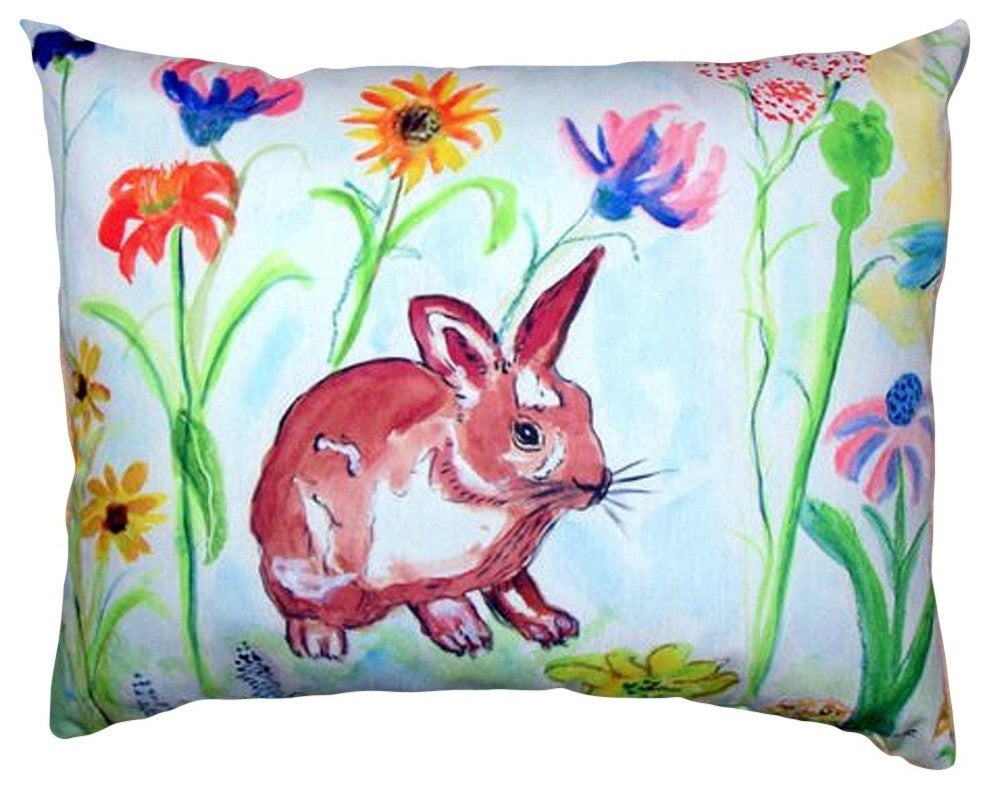 Whiskers Bunny No Cord Pillow - Set of Two 16x20