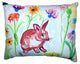 Whiskers Bunny No Cord Pillow - Set of Two 16x20