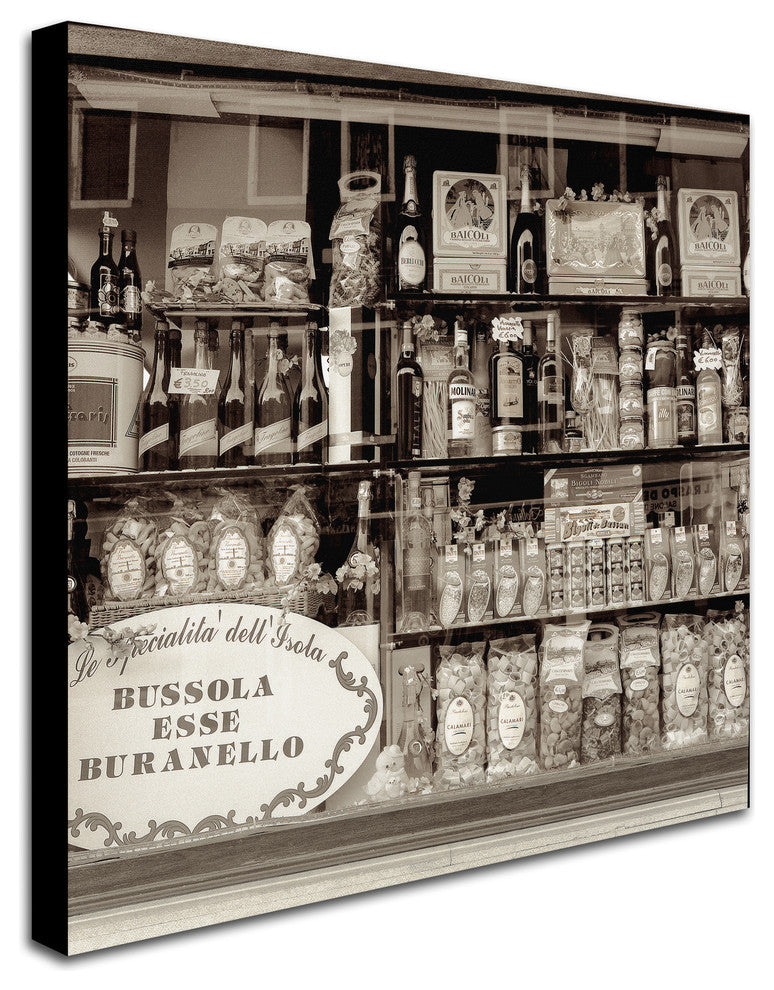 Alan Blaustein ''Brussola Esse Buranello'' Canvas Art, 14x14