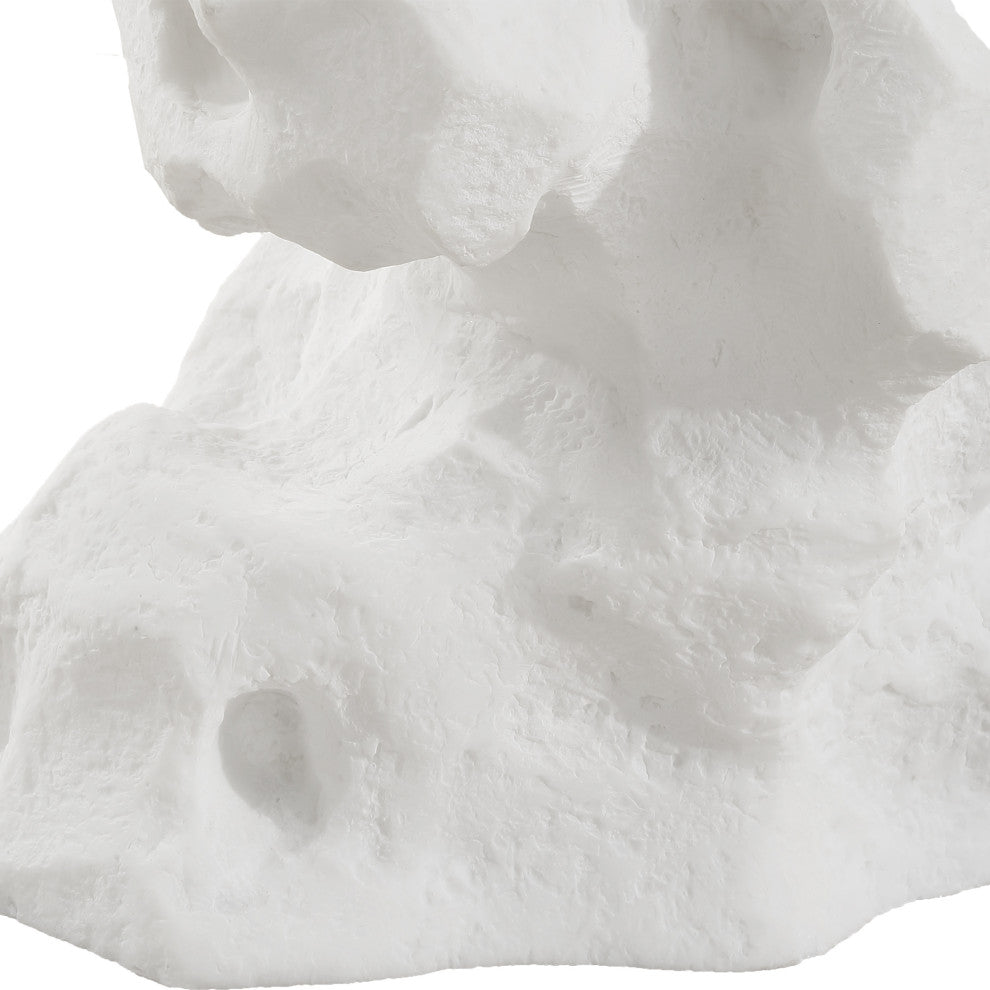 Uttermost - 24253 - Drink Table - Remnant - White Stone