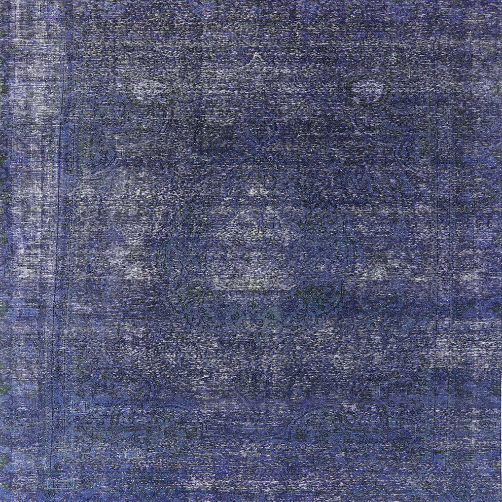 Ahgly Company Indoor Square Mid-Century Modern Area Rugs, 7' Square