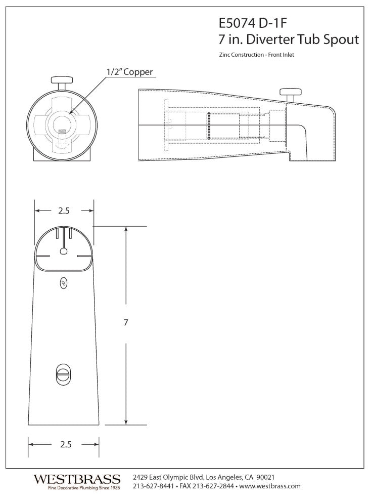 Florestone Snap-In Shower Strainer, Powdercoated White, Oil Rubbed Bronze