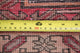 Consigned, Vintage Persian Hand Made Oriental Runner Rug, Black, 10'5"X4'1"