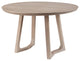Silas Round Dining Table Oak