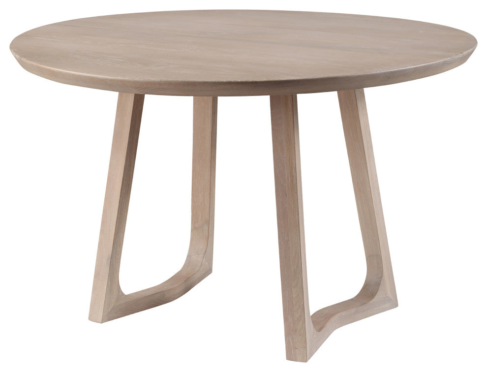 Silas Round Dining Table Oak