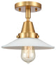 INNOVATIONS LIGHTING 447-1C-SG-G1-LED Halophane Flush Mount