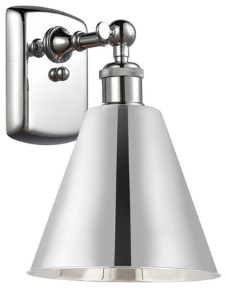 Ballston Cone Sconce, Polished Chrome, LED