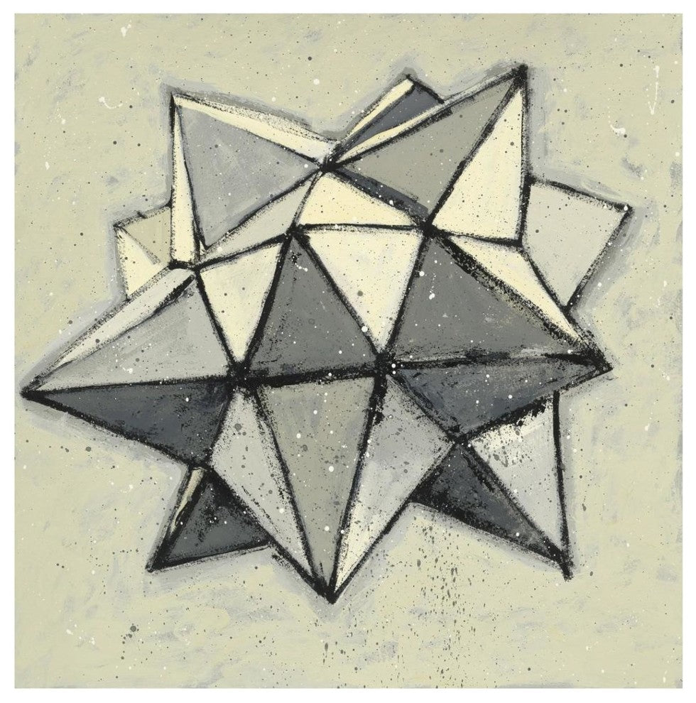 "Wabi Sabi I" Digital Paper Print by Shirley Novak, 42"x42"