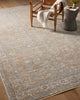 Angela Rose x Loloi Blake Sand / Sky 5'-3" x 5'-3" Round Area Rug