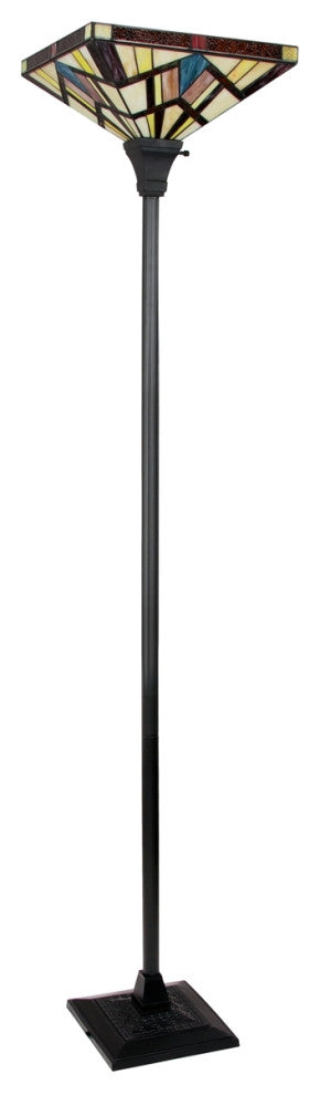 CHLOE Lighting CH3T523BM14-TF1 VINCENT Bronze 1 Light Torchiere Lamp