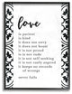 Love Is Patient Love Is Kind, 11"x14", Framed Giclee Texturized Art