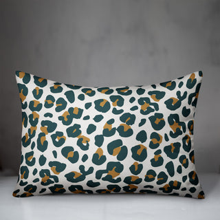 White Leopard 20x14 Spun Poly Pillow