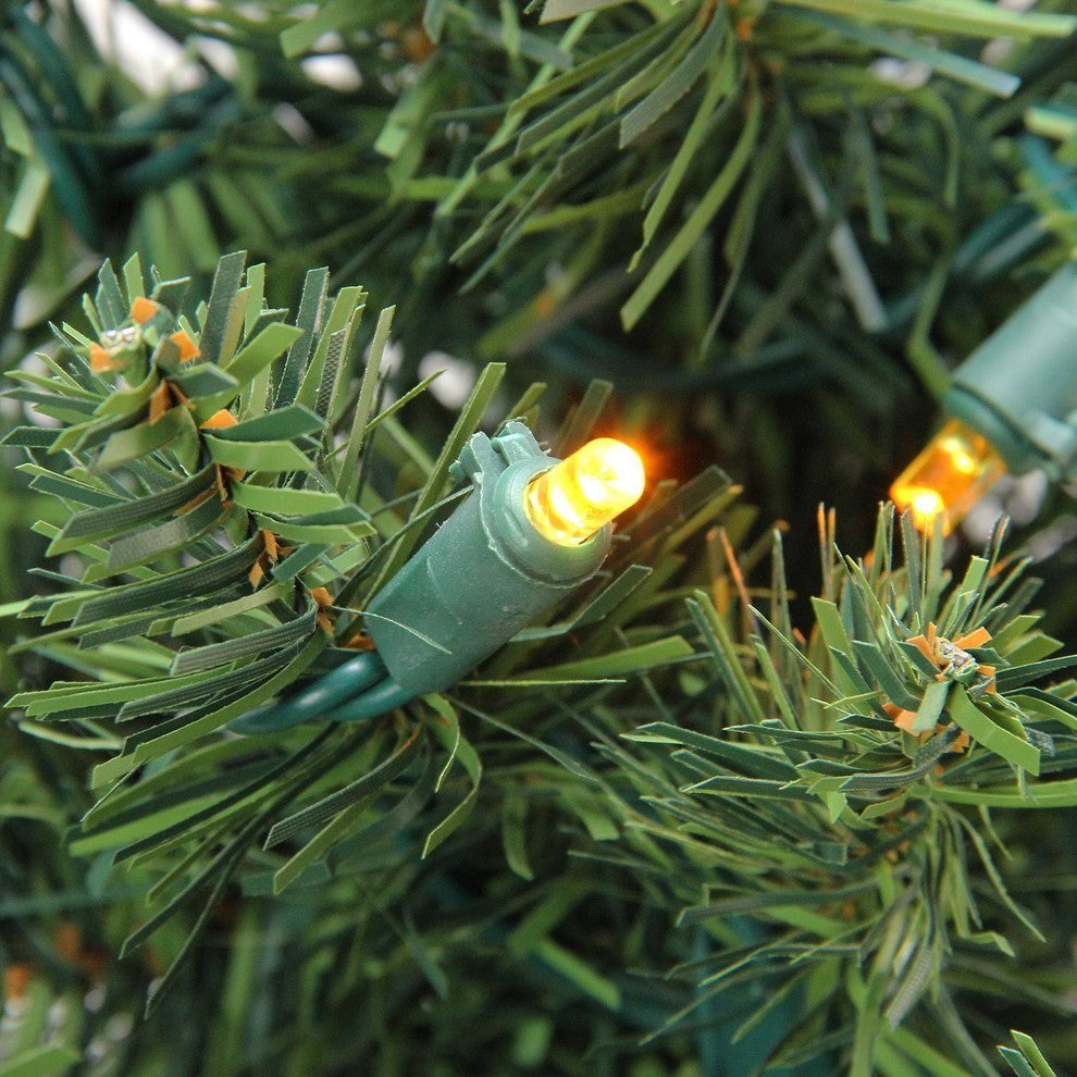 Northern Balsam Fir Christmas Tree, Multi LED Lights