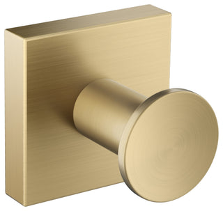 Ventus Bathroom Robe and Towel Hook, Brushed Gold