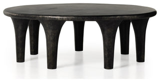 Kelden Coffee Table-Raw Black