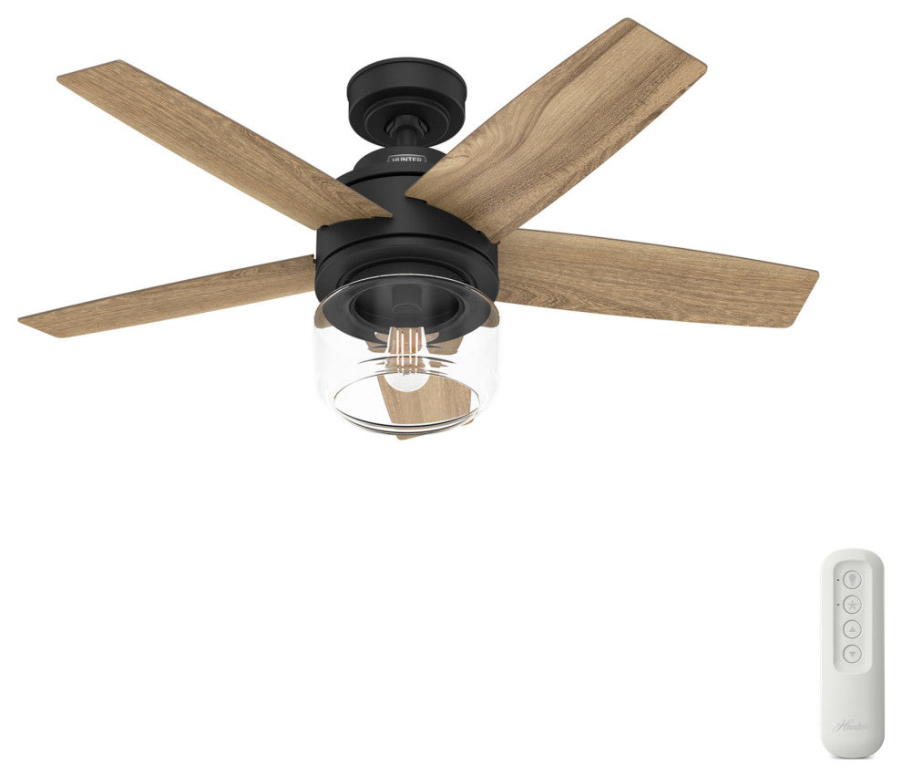 Hunter Margo 44 Margo 44\" 5 Blade Indoor LED Ceiling Fan - Matte Black