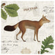 "Lodge Collage VI" Digital Paper Print by Katie Pertiet, 38"x38"