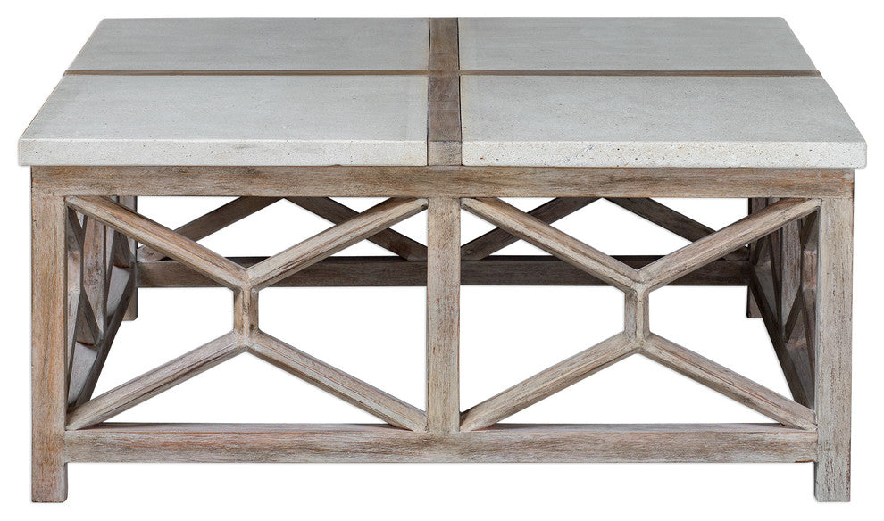 Uttermost Catali Stone Coffee Table