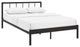 Modway Gwen Queen Metal Bed Frame, Brown