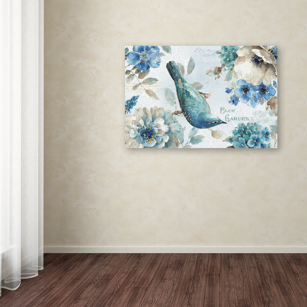 Lisa Audit 'Indigold VIII' Canvas Art, 47"x30"