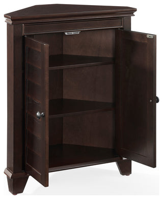 Lydia Corner Cabinet Espresso
