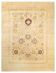 Ellie, One-of-a-Kind Hand-Knotted Area Rug, Ivory, 8' 0"x10' 4"
