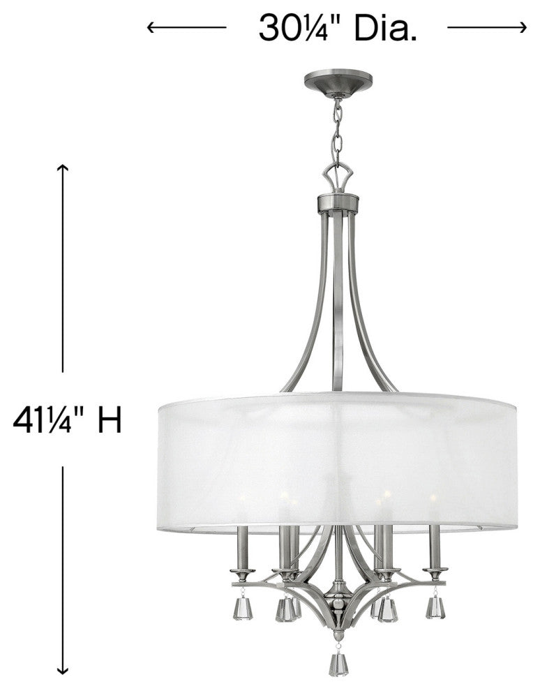 Fredrick Ramond Mime Medium Drum, Brushed Nickel*