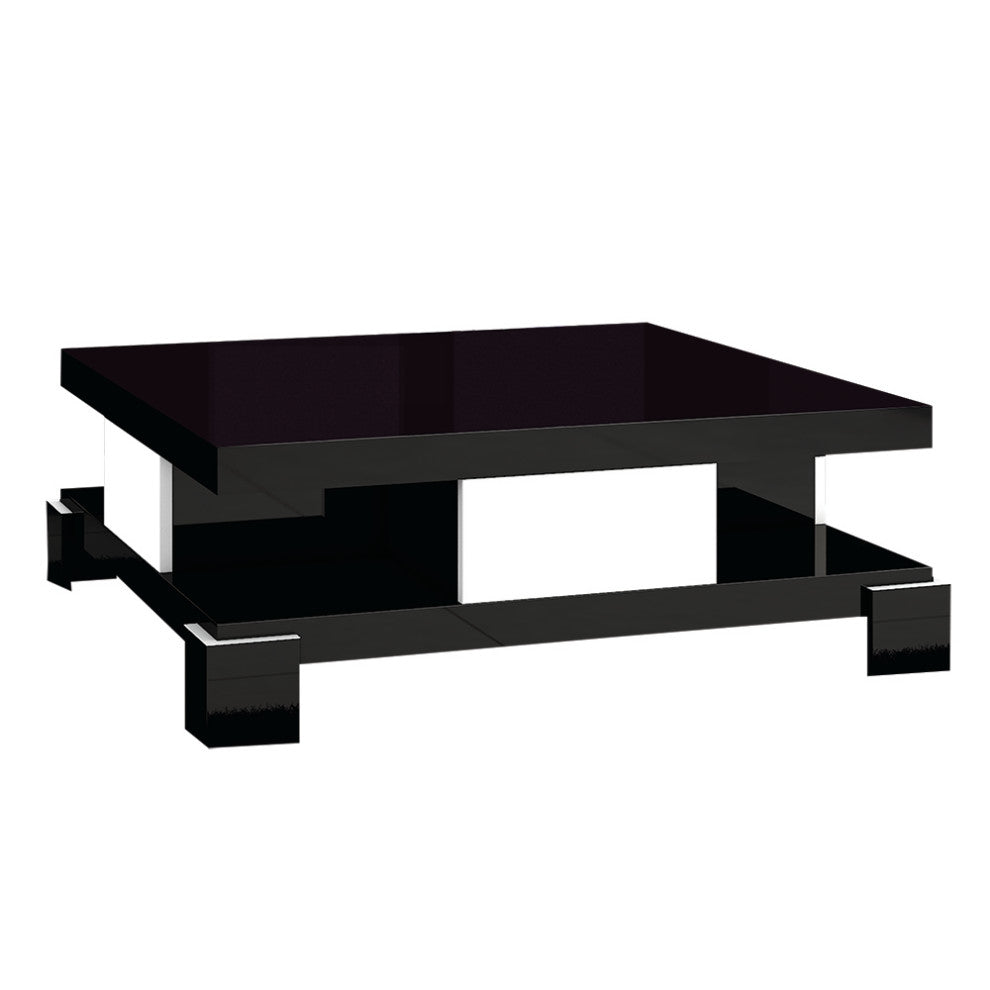 BALINA Coffee Table, Black/White