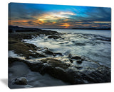 "Fascinating Sunset at Australia Coastline" Canvas Print40"x30"