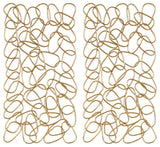 Uttermost In The Loop Gold Wall Art Set of 2, 4124