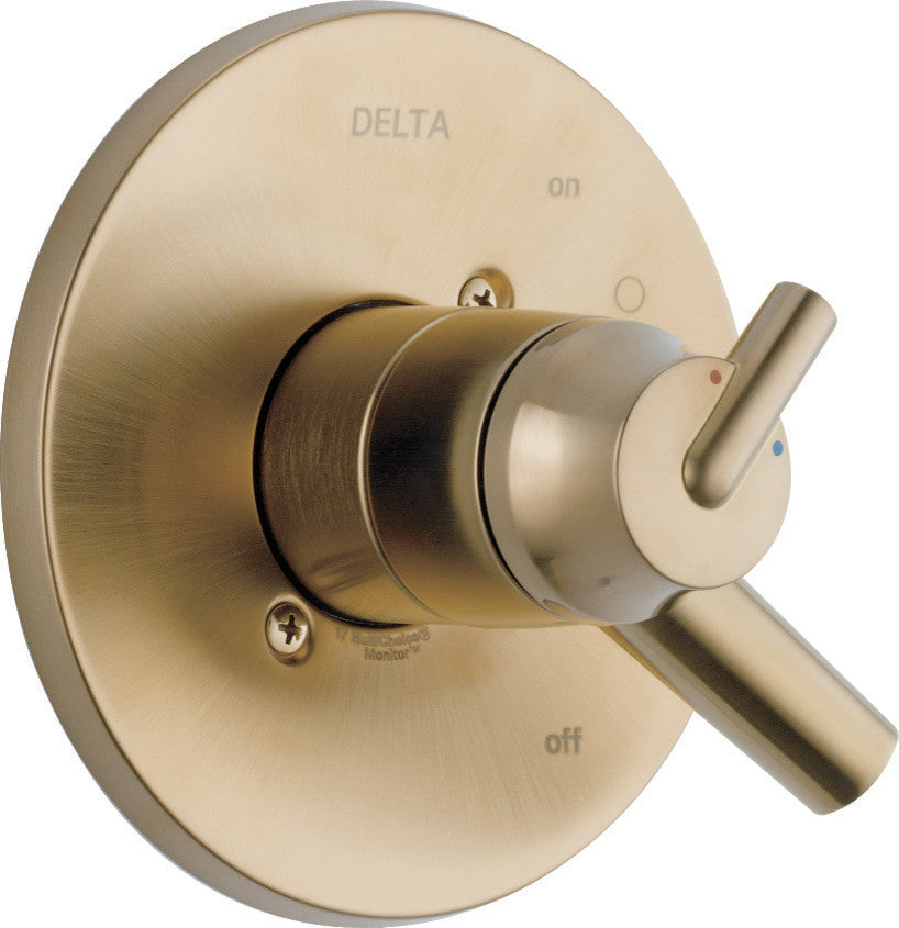 Delta Trinsic Monitor 17 Series Valve Only Trim, Champagne Bronze, T17059-CZ