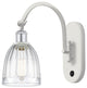 INNOVATIONS 518-1W-WPC-G442 1-Light Sconce White and Polished Chrome