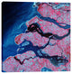 Epic Graffiti "Earth As Art: Delta Region" Giclee Canvas Wall Art, 26"x26"