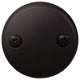 Twist and Close Sch. 40 ABS Bath Waste With 2-Hole Elbow, Oil Rubbed Bronze